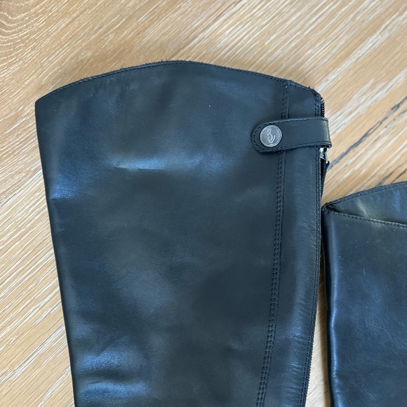 Women’s Sam Edelman Mikala Knee High Wide Calf Black riding boot - Picture 7 of 11